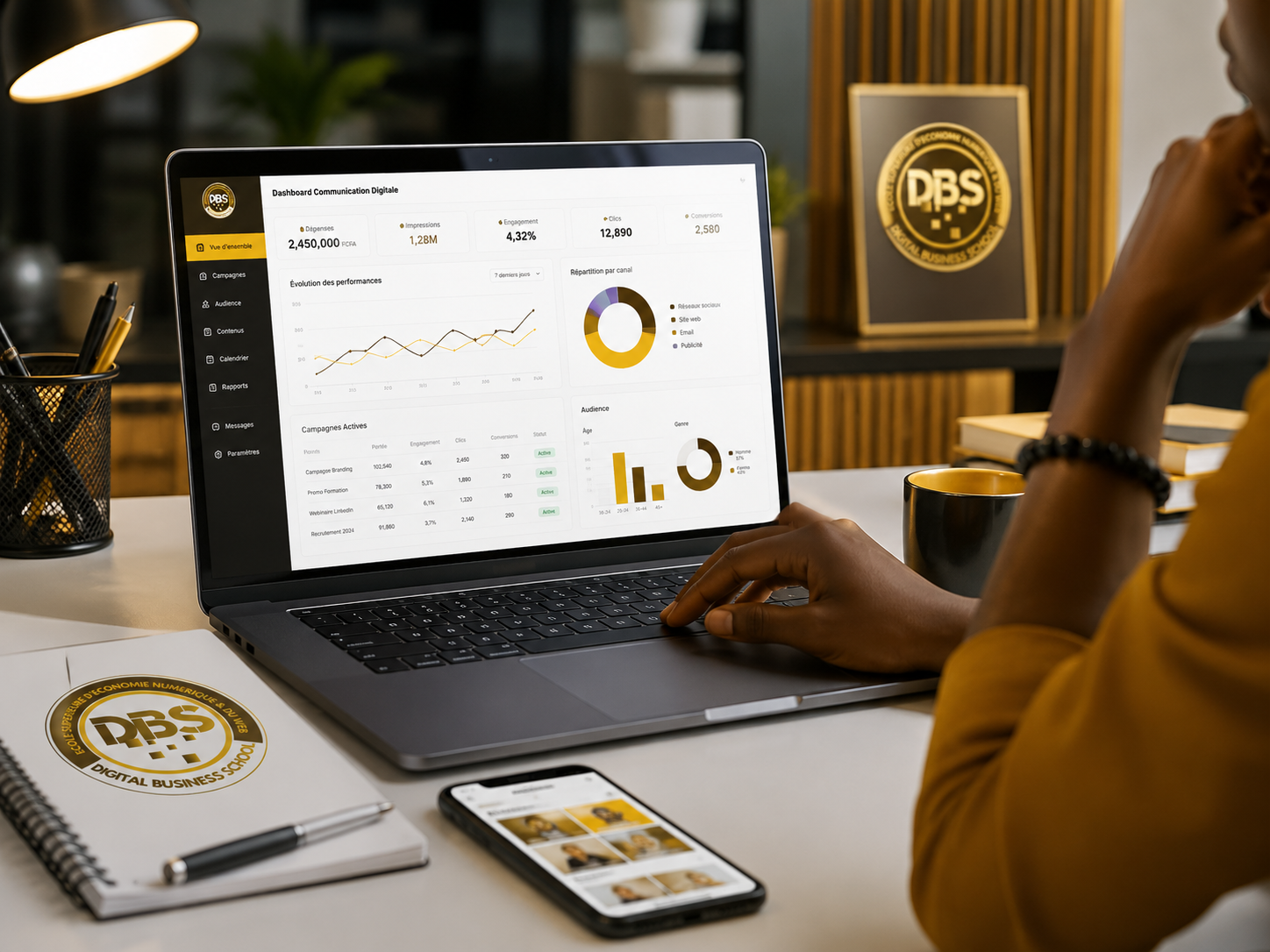 Master Communication et Marketing Digital avec IA